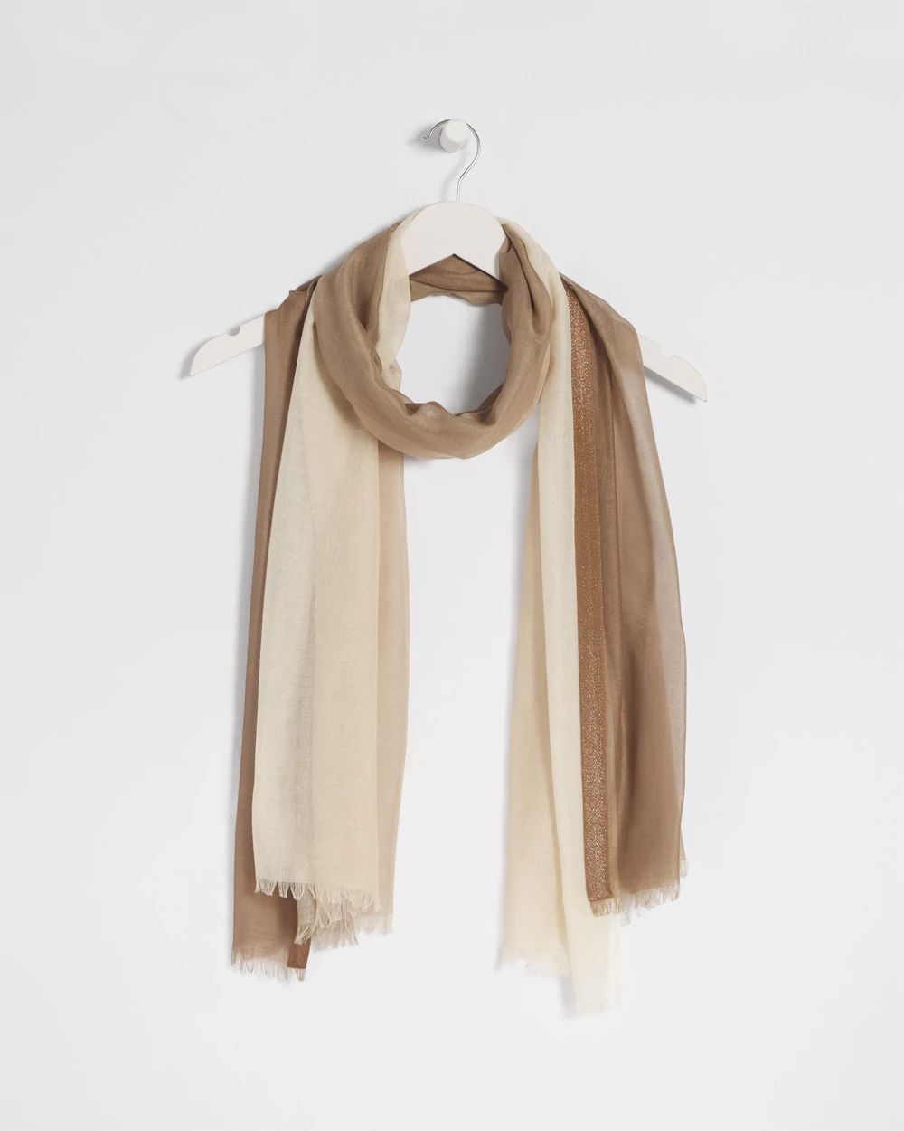 Ombre Metallic Oblong Scarf | Chico's
